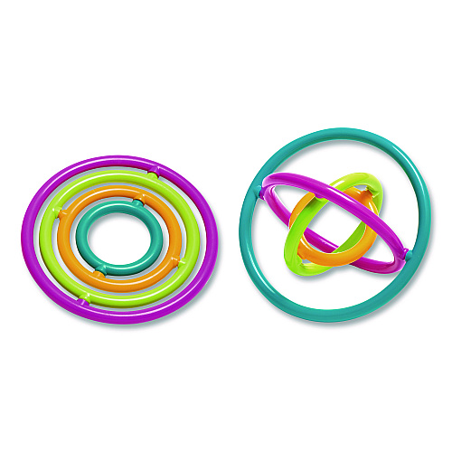 The Pencil Grip Gyrobi Fidget Toy, Small, Assorted Colors, 24/Carton (860)