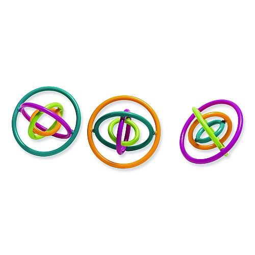 The Pencil Grip Gyrobi Fidget Toy, Small, Assorted Colors, 24/Carton (860)