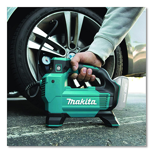 Makita 18V LXT Li-Ion High-Pressure Inflator (Tool Only), Three Speed Settings, 160 psi, 25.5" Inflator Hose (DMP181ZX)
