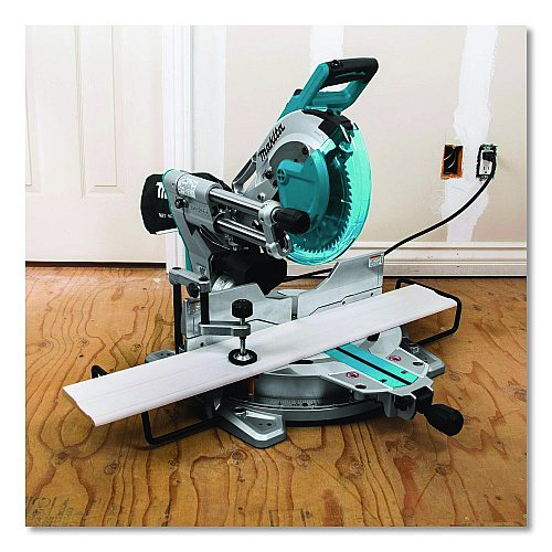 Makita LS1019L 10" Dual-Bevel Sliding Compound Miter Saw with Laser, 3,200 RPM, -48 to +48 Degree Bevel, -60 to +60 Degree Miter