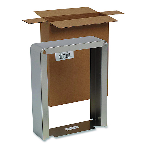 Georgia Pacific Professional Wall Mount Collar for 59316/59466, 13.3 x 4.1 x 15.5, Stainless Steel (59459)