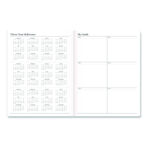 Cambridge WorkStyle Stitched Monthly Planner, 11 x 8.5, Sunbaked Clay Cover, 12-Month (Jan-Dec): 2026 (160609107)