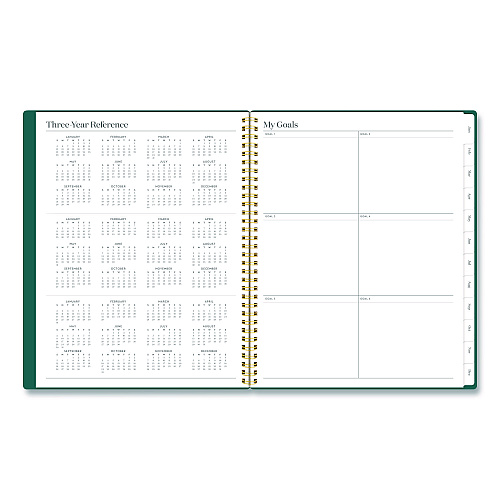 Cambridge WorkStyle Poly Monthly Planner, 11 x 8.5, Teal Cover, 12 Month (Jan-Dec): 2026 (160690012)