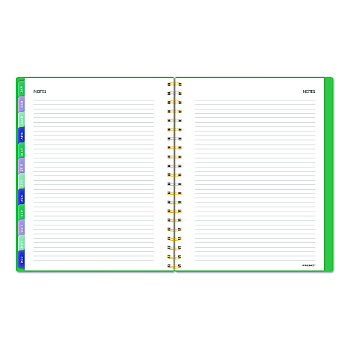 AT-A-GLANCE Badge Geo Weekly/Monthly Planner, 11 x 8.5, Green Cover, 13-Month (Jan-Jan): 2026 (1753G905)