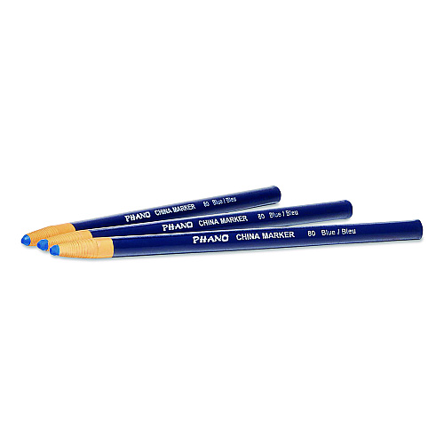 Dixon China Marker, Blue, 12/Pack (000800002)
