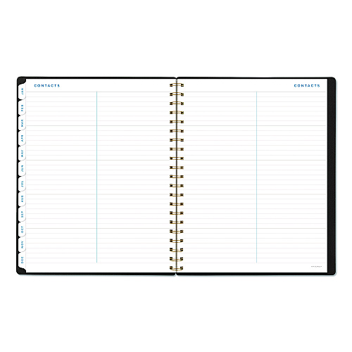AT-A-GLANCE Signature Collection Weekly/Monthly Planner, 11 x 8.5, Black Cover, 12-Month (Jan-Dec): 2026 (YP90501)