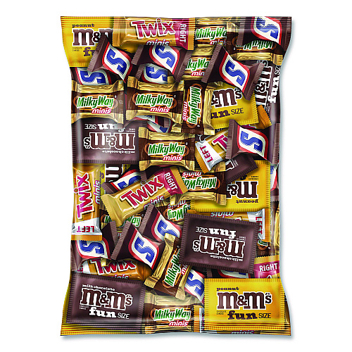 Mars Mini Milk Chocolate and Pringles Snack Stacks Variety Combo Pack, 62 oz Bag Mini/Fun Size, (36) Cups Assorted Flavors/Bundle (60004170)