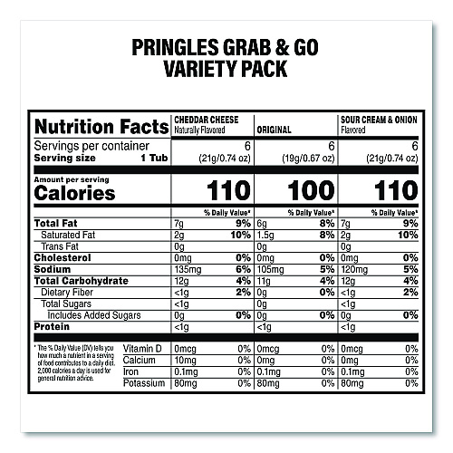 Mars Mini Milk Chocolate and Pringles Snack Stacks Variety Combo Pack, 62 oz Bag Mini/Fun Size, (36) Cups Assorted Flavors/Bundle (60004170)