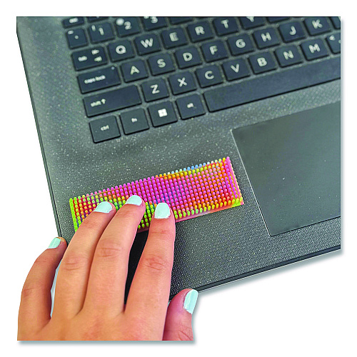 The Pencil Grip Silicone Zen Strips, Multicolor, 2/Pack, 24 Packs/Carton (89624)