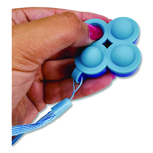 The Pencil Grip Popi Fidget Toy, Small, Assorted Colors, 24/Carton (876)