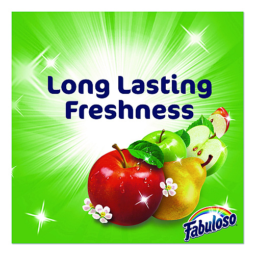 Fabuloso Multi-Use Cleaner, Passion of Fruits Scent, 169 oz Bottle, 3/Carton (61037887)