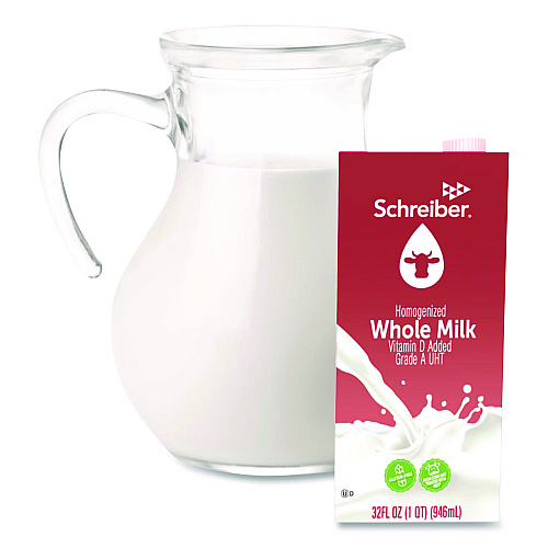 Natrel Original Whole Milk, 32 oz Carton, 12/Carton (30338)