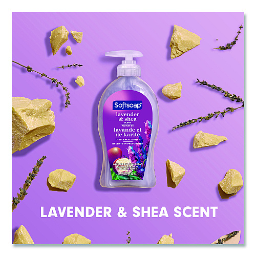 Softsoap Liquid Hand Soap Pumps, Lavender Shea Scent, 6/Carton (US07058ACT)
