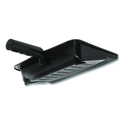 Carlisle Flo-Pac Flexible Plastic Dustpan, 8 x 12, Plastic, Black (36143703)