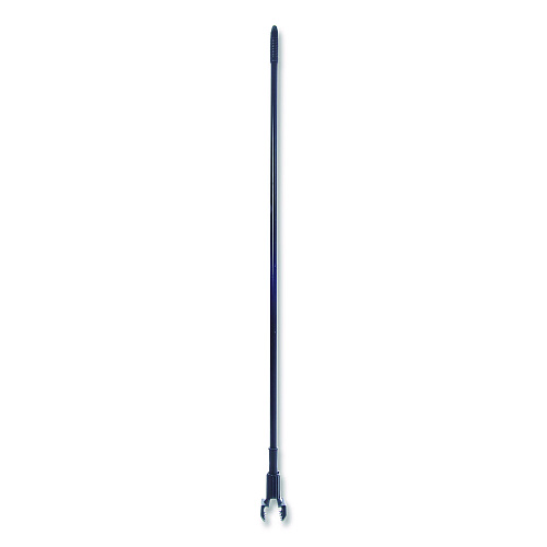 Carlisle Vinyl Coated Jaw Style Metal Mop Handle, 1" dia x 60", Black (3697000)