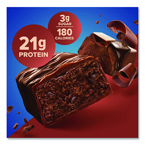 Balance Bar Pure Protein Bar, Chocolate Deluxe, 1.76 oz Bar, 6/Box (NRN13809)