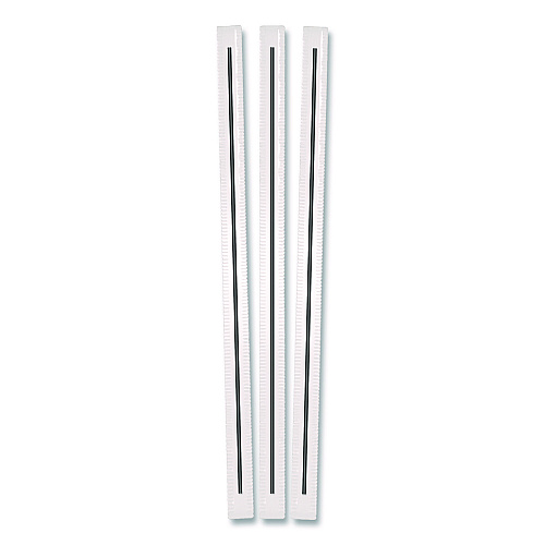 Berkley Square Wrapped Polypropylene Stirrers, 7.75", Black, 500/Box (BEP89378)