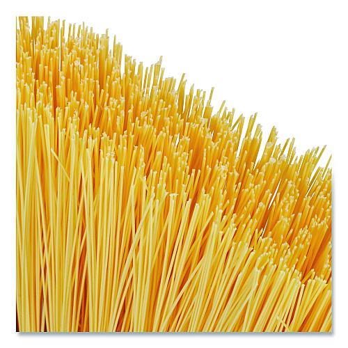 Carlisle Duo-Sweep Unflagged Heavy Duty Angle Broom, 55", Black/Yellow (4688500)