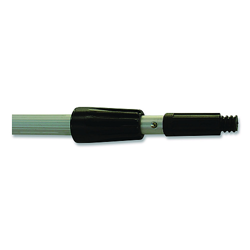 Boardwalk Aluminum Extension Pole, 96", Silver/Black (8POLE6)