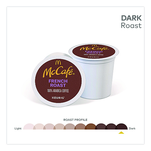 McCafe French Roast K-Cup, 24/BX (7466)