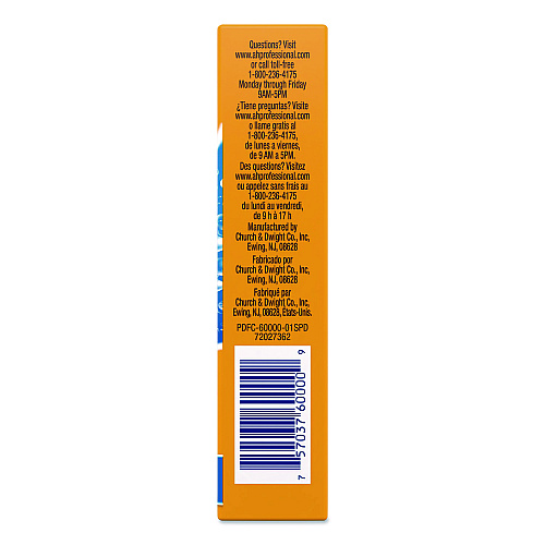 Arm & Hammer Plus the Power of OxiClean Powder Detergent, 2 oz Box, 156/Carton (5703760000)