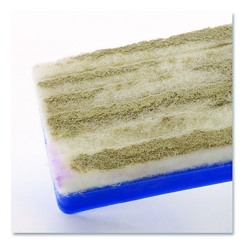 Imperial Whiteboard and Chalkboard Eraser, 5" x 2" x 1", White (6005)