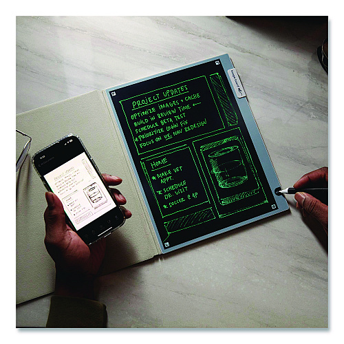 Boogie Board Blackboard 2.0 with Smart Pen, Gray Cover (BD2S160001)
