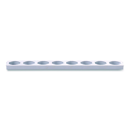 Prang Refillable Oval Watercolor Tray, White, 12/Pack (X00825)