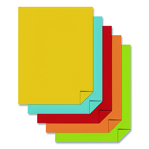 Astrobrights Color Paper, 24 lb Bond Weight, 8.5 x 11, Assorted Everyday Colors, 500/Ream (9974301)