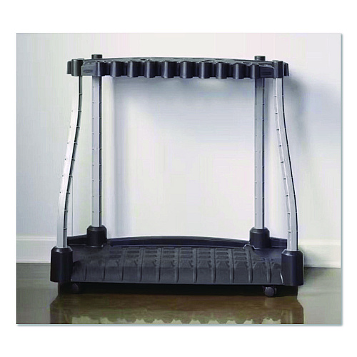 Rubbermaid FastTrack Garage Tool Tower Rack, Plastic, Holds Up to 40 Tools, 38" x 20.5" x 34.4", Black (2140834)