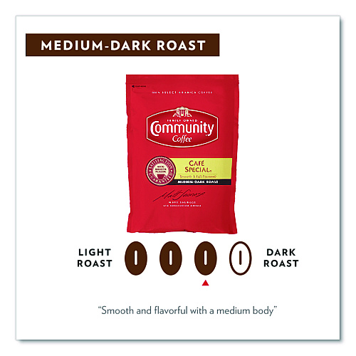 Community Coffee Cafe Special, 2.5 oz Packet, 40/Carton (CCI15104)