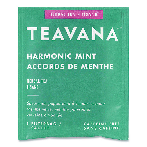 Starbucks Teavana Tea Bags, Harmonic Mint Decaf, 0.05 oz, 24/Box (SBK13091)