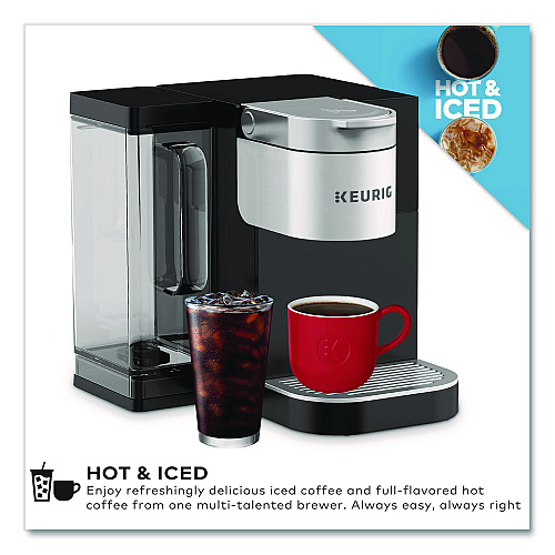 Keurig K2550 Brewing System with Reservoir, Black /Silver (0306)