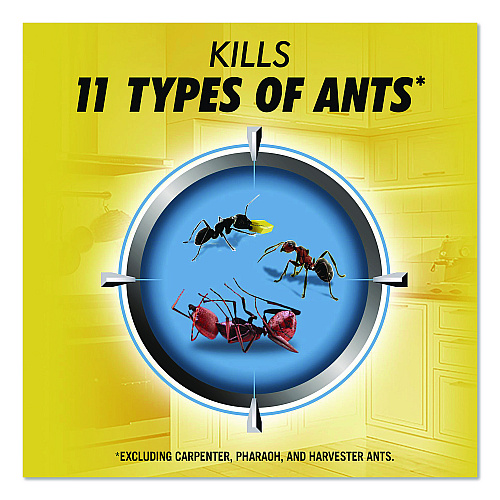 Combat Max 2-in-1 Ant Bait, 0.84 oz, 4 Bait Stations (07172EA)