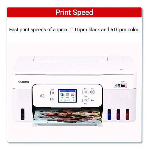 Canon MegaTank PIXMA G3290 All-in-One Wireless Inkjet Printer,  Copy/Print/Scan (6706C022)