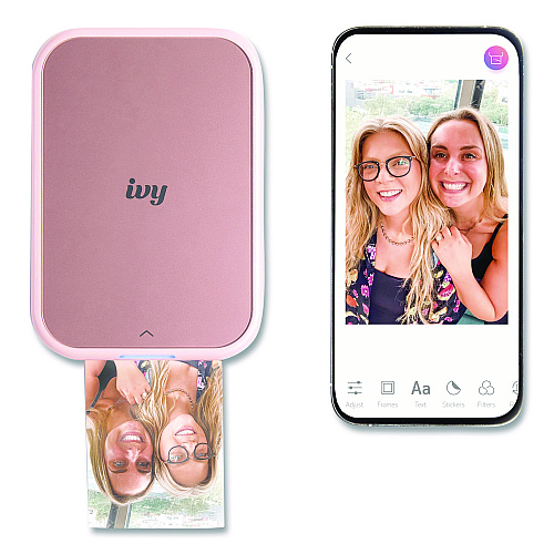 Canon IVY 2 Wireless Photo Printer, Pink (5452C017)