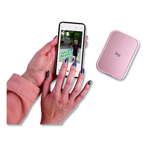 Canon IVY 2 Wireless Photo Printer, Pink (5452C017)