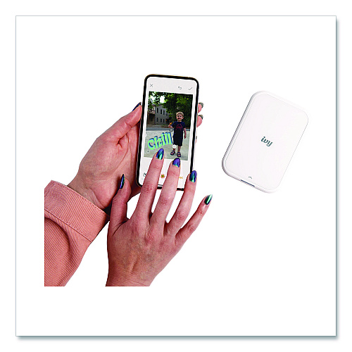 Canon IVY 2 Wireless Photo Printer, White (5452C018)