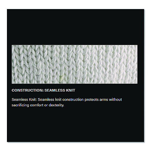 KutGard Knitted Kevlar Sleeve, 2-Ply, 18", Tan (10KS18)