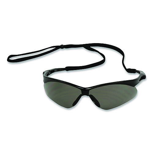 Bouton Anser Optical Safety Glasses, Black Frame, Gray Lens (250AN10112)