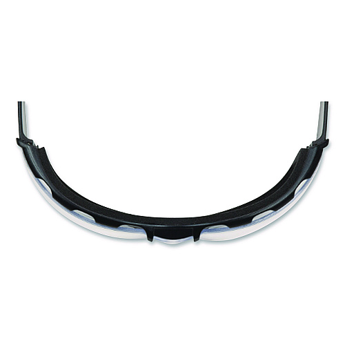 Bouton Zenon Z12 Polycarbonate Safety Glasses, Black Nylon Frame, Clear Polycarbonate Lens (25001F020)