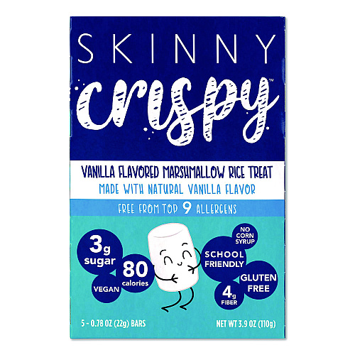 Crispy Treat, Vanilla, 0.78 oz Bars, 5 Bars/Pack, 3 Packs/Carton