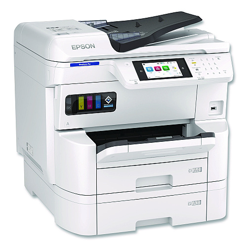 Epson WorkForce Pro EM-C7100 Color Multifunction Printer, Copy/Fax/Print/Scan (C11CL35201)