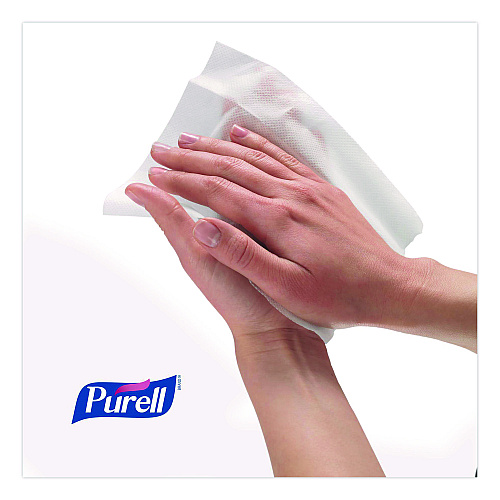 PURELL Surface Disinfecting Wipes Wall Dispenser, 11 x 13.38 x 11.06, White (910301)