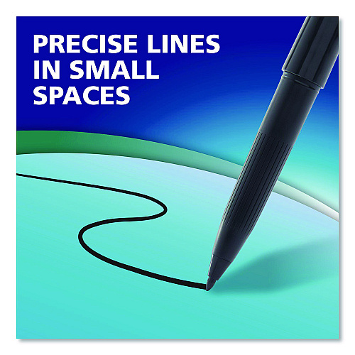 EXPO Wet Erase Marker, Ultra Fine Bullet Tip, Assorted Colors, 4/Set (2134341A)