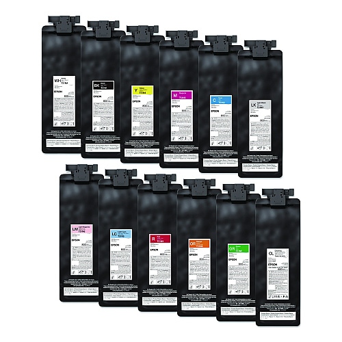 Epson T51N320 (T51N) UltraChrome GS3 Eco-Solvent Ink, 800 mL, Magenta