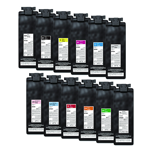 Epson T51NF20 (T51N) UltraChrome GS3 Eco-Solvent Ink, 800 mL, Green