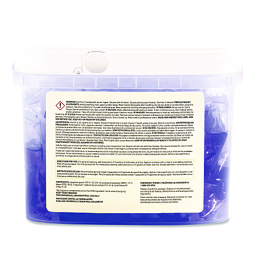 Brighton Professional Dissolvable Floor Cleaner Packets, Heavy Duty, Fresh Citrus Scent, 38 oz, 50/Pack (BPR28368B)