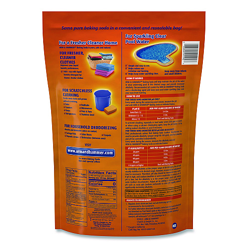 Arm & Hammer Baking Soda, 13.5 lb Bag, 4 Bags/Carton, 20 Cartons/Pallet (3320001961PL)