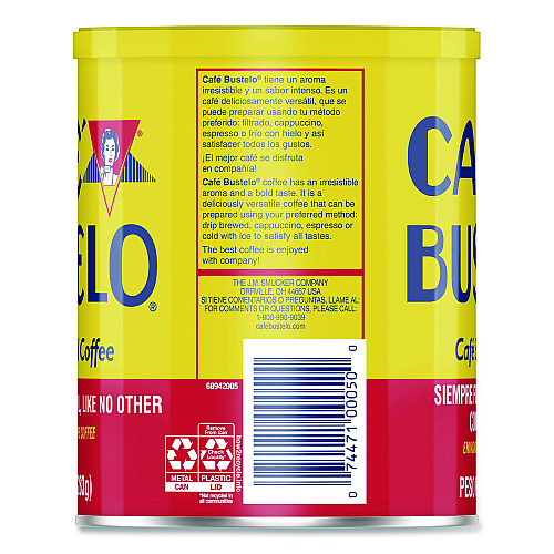 Cafe Bustelo Coffee, Espresso, 10 oz Can (00050)
